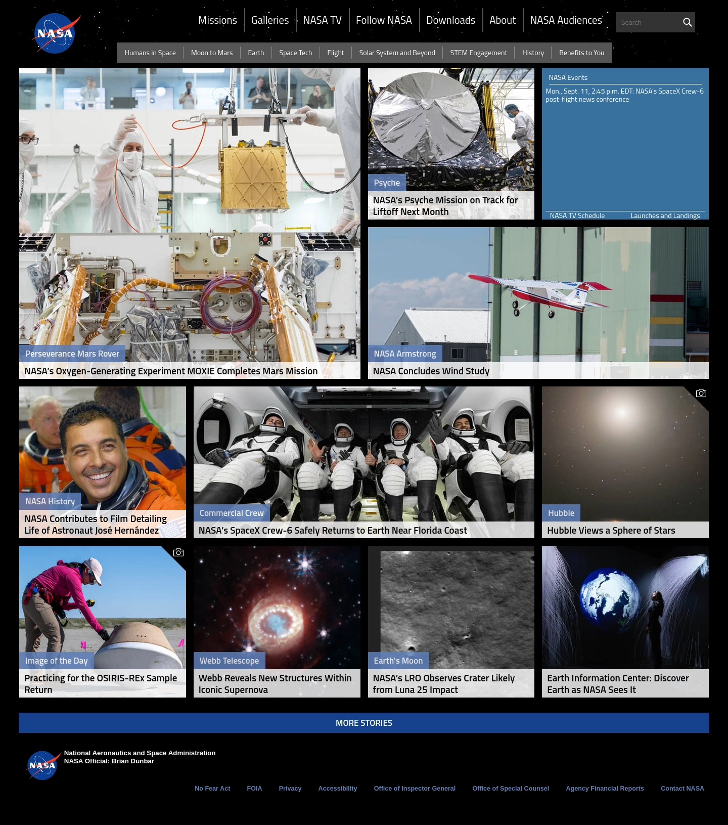 NASA screenshot